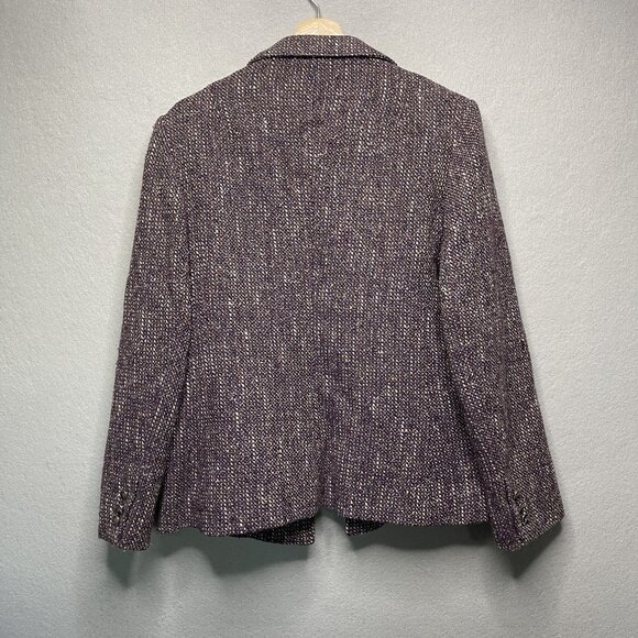 Vintage Jordache Womens Tweed Blazer Size 14 - Picture 5 of 11